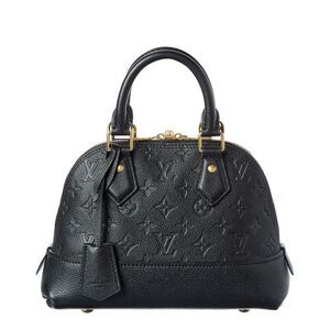 Louis Vuitton Black Monogram Empreinte Leather Neo Alma Pm (Authentic Pre-